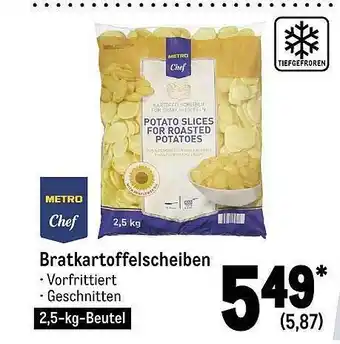 METRO Metro chef bratkartoffelscheiben Angebot