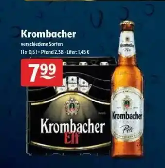 Getränke Hoffmann Krombacher Angebot