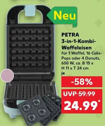 Kaufland Petra 3in1 Kombi Waffeleisen Angebot