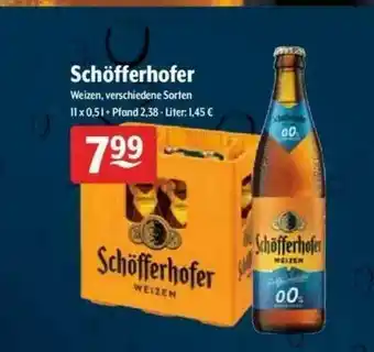 Getränke Hoffmann Schöfferhofer Angebot