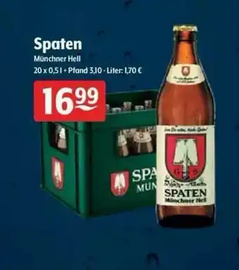 Getränke Hoffmann Spaten Angebot