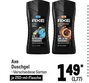 METRO Axe duschgel Angebot