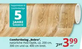 Hammer Comfortbelag „bebra” Angebot