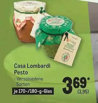 METRO Casa lombardi pesto Angebot