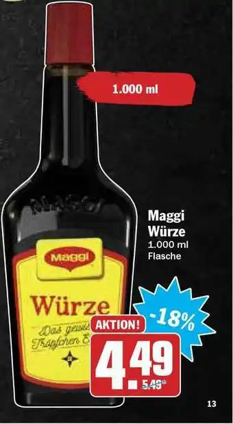 Hit Maggi Würze Angebot