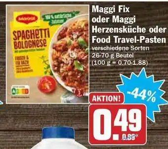 Hit Maggi Fix Oder Herzensküche Oder Food Travel-pasten Angebot