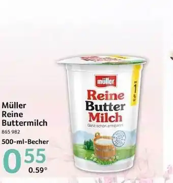 Selgros Müller reine buttermilch Angebot