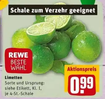 REWE City Limetten Angebot