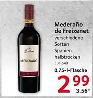 Selgros Mederaño de freixenet Angebot