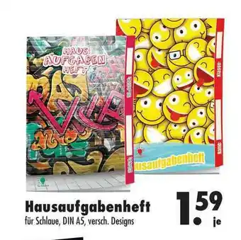 Mäc Geiz Hausaufgabenheft Angebot