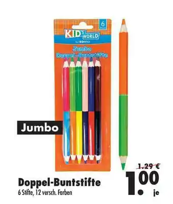 Mäc Geiz Kid's World Doppel-buntstifte Angebot