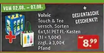 Markgrafen Volvic Touch & Tee Angebot