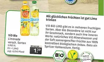 Markgrafen Vio Bio Limonade Angebot