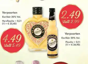 Getränkeland Verpoorten eierlikör Angebot