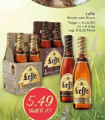 Getränkeland Leffe blonde oder brune Angebot