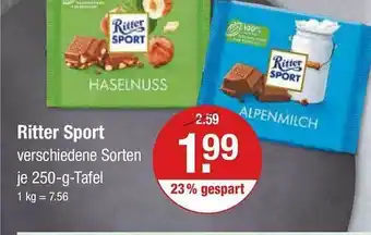 V Markt Ritter sport Angebot