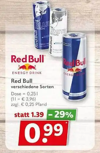 Getränkeland Red bull energy drink Angebot