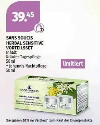 Müller Sans Soucis Herbal Sensitive Vorteilsset Angebot