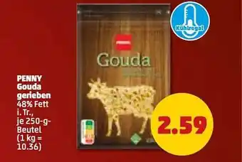 PENNY Penny gouda gerieben Angebot