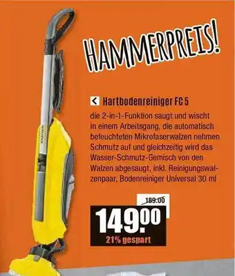 V Baumarkt Hartbodenreiniger fc 5 Angebot