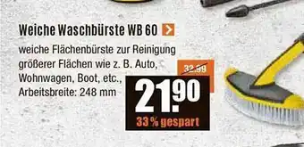 V Baumarkt Weiche waschbürste wb 60 Angebot