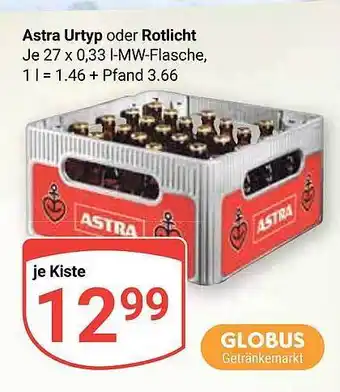 Globus Astra urtyp oder rotlicht Angebot