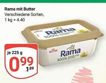 Globus Rama mit butter Angebot