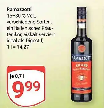 Globus Ramazzotti Angebot