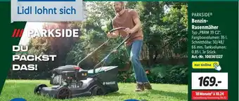 Lidl Parkside benzin-rasenmäher pbrm39c2 Angebot