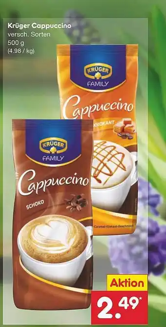 Netto Marken-Discount Krügr cappuccino Angebot