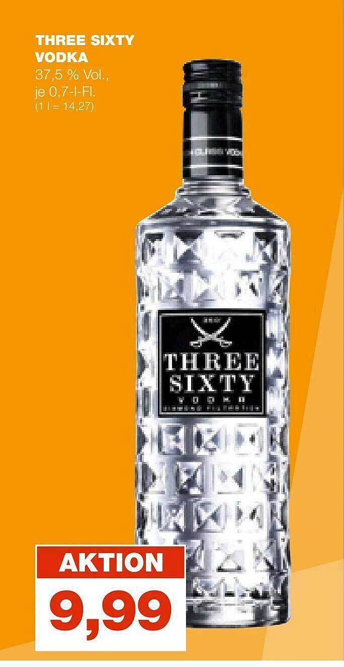 Three sixty vodka Angebot bei mein real