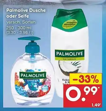 Netto Marken-Discount Palmolive dusche oder seife Angebot