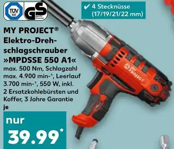 Kaufland My Project Elektro Drehschlagschrauber MPDSSE 550 A1 Angebot