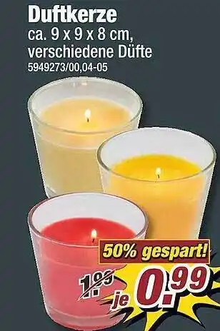 Poco Duftkerze Angebot