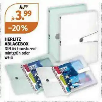 Müller Herlitz Ablagebox Angebot