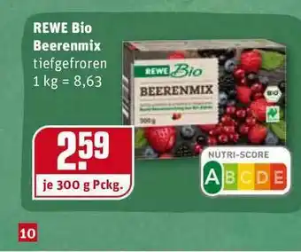 REWE Kaufpark Rewe Bio Beerenmix Angebot