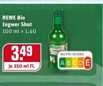 REWE Kaufpark Rewe Bio Ingwer Shot Angebot