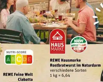 REWE Kaufpark Rewe Feine Welt Ciabatta Angebot