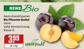 REWE Kaufpark Rewe Bio Bio Pflaumen Dunkel Angebot