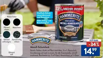 Aldi Süd Hammerite Metall Schutzlack 1 L Dose Angebot