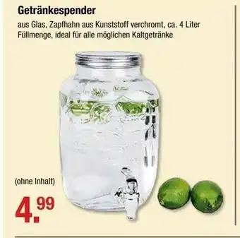 V Markt Getrankespender 4L Angebot