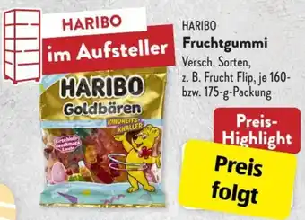 Aldi Süd Haribo Fruchtgummi 160-175 g Packung Angebot