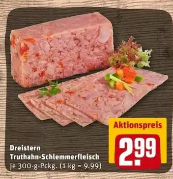 REWE City Dreistern Truthahn Schlemmerfleisch 300g Angebot