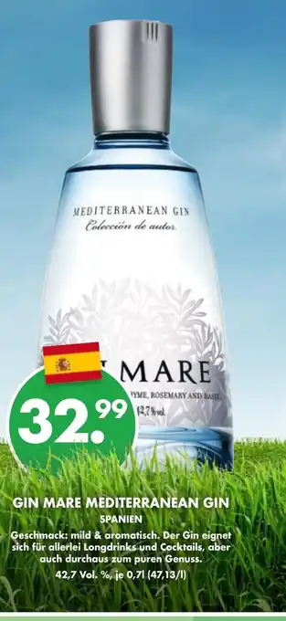 Trink und Spare Gin Mare Mediterranean Gin 700ml Angebot