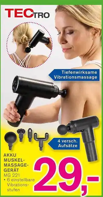 KODi Tectro akku muskelmassagegerät Angebot