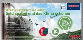 Selgros Leifheit wäschespinne linomatic 500 deluxe cover Angebot