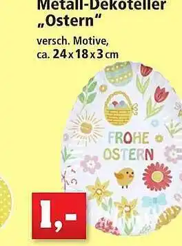 Thomas Philipps Metall-dekoteller „ostern“ Angebot