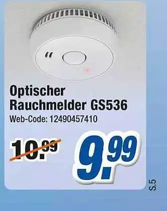 Expert Klein Optischer rauchmelder gs536 Angebot