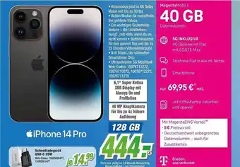 Expert Klein Iphone 14pro mit magentamobil l Angebot