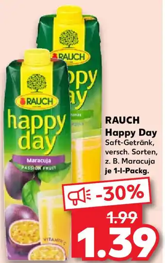 Kaufland Rauch Happy Day 1 L Packg. Angebot